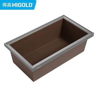 HIGOLD/悍高衣柜皮篮拉篮推拉家用衣帽间衣柜衣物收纳盒五金配件