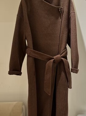 SHIXI石茜女装2025年冬装专柜正品X1GAE411C412羊毛羊绒大衣