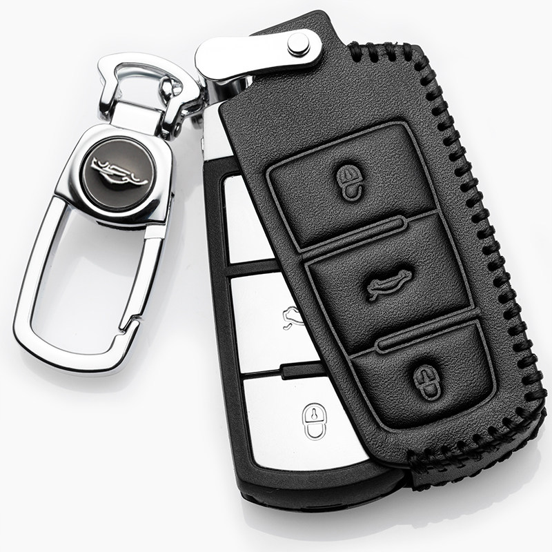 老款大众cc车钥匙套插入式专用11 12 13壳15扣16包19款高档猎装版