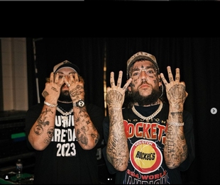 366-短袖T恤 suicideboys  摇滚嘻哈 电子音乐  yungxrist