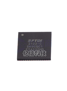 进口原装 FT4232HQ-REEL FT4232HQ 封装QFN64 USB控制器芯片IC