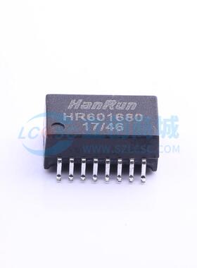 全新正品 贴片 HR601680 芯片 以太网变压器模块SOP-16