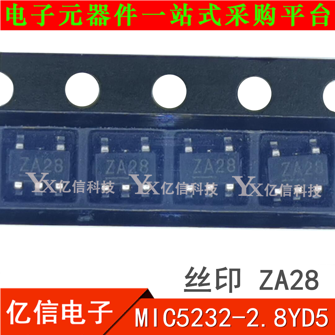 MIC5232-2.8YD5稳压器IC