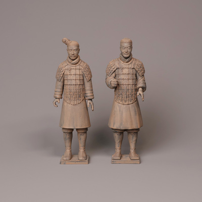 秦兵马俑手办3D打印摆件