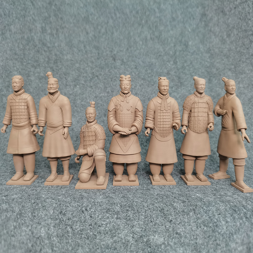 3D打印兵马俑摆件秦俑手办