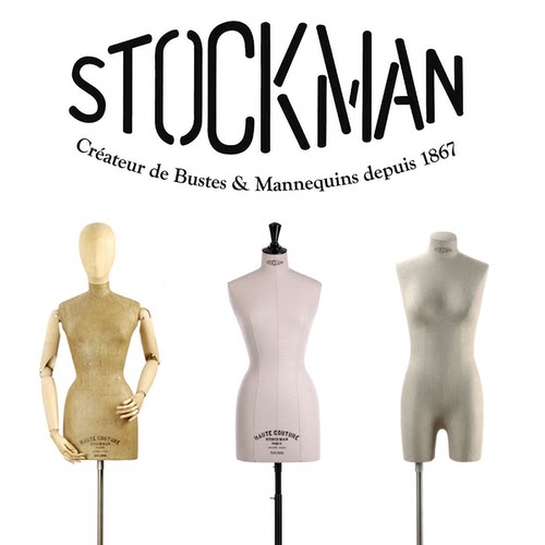 法国STOCKMAN手工定制男士女士展示高定西服婚纱服装陈列模特人台