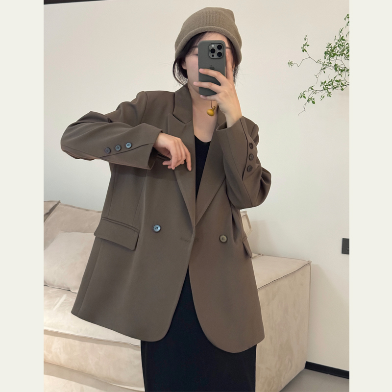 高级感宽松显瘦休闲西服上衣
