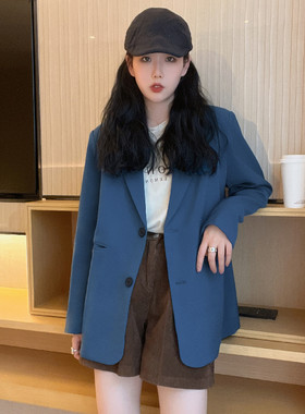芷澈高级感西装外套女宽松休闲