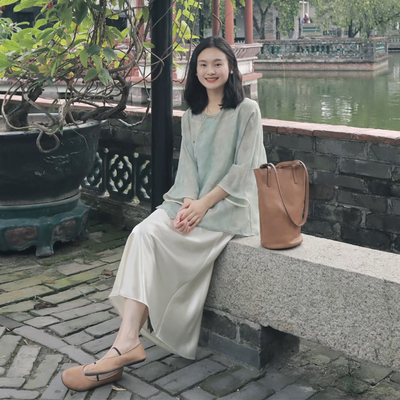 新中式国风禅意茶服套装