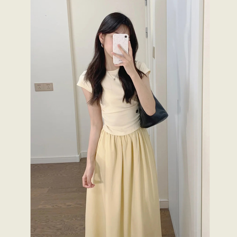 冷风盐系穿搭两件套装