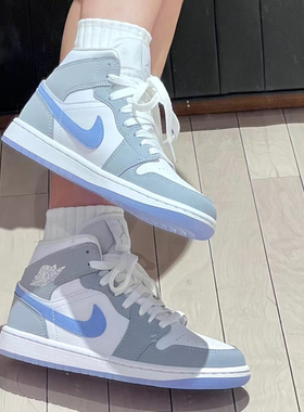 Nike Air Jordan 1 Mid AJ1女子复古潮流运动休闲鞋DR0501 FD9909