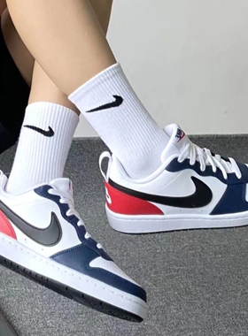 Nike/耐克Court 女子复古休闲板鞋低帮运动板鞋DV9113 BQ5448