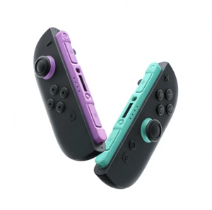 紫绿配色Switch2游戏小手柄JoyCon2代磁吸体感震动NS2主机替代SW2