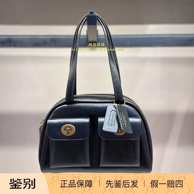 澳门代购 coach/蔻驰新款女包TWIN TURNLOCK 20号手袋 CCC55