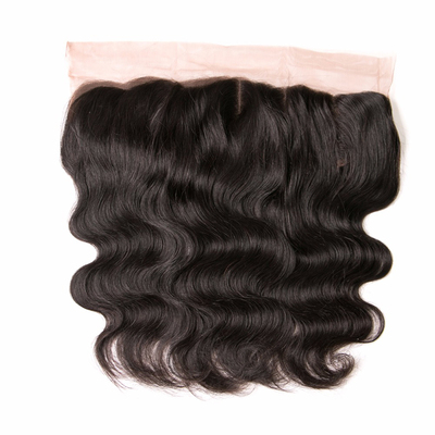 peruvian hair Lace Frontal Closure 13*4 全真人发前蕾丝发块