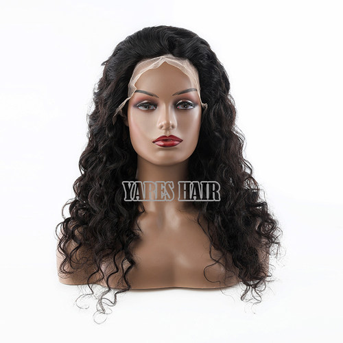 前蕾丝全人发真发假发头套 Frontal Lace Wigs loose wave