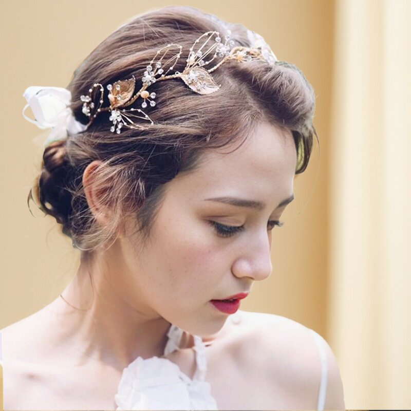 发带女2025新款头饰森系婚纱礼服婚礼欧美发饰女高级感洋气时尚