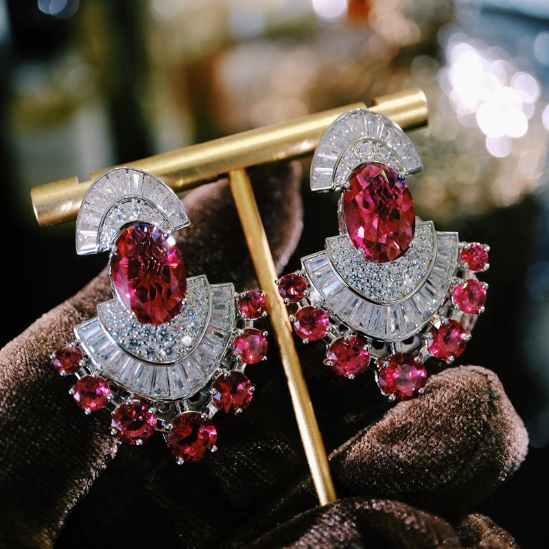 法式复古高级感耳钉爆款耳环