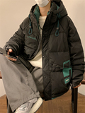 23/冬90%白鸭绒高品质连帽羽绒服潮流大码外套2327-P300，男装羽绒服，电商A171