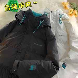 22/冬 90%白鸭绒高品质连帽羽绒服潮流大码外套2207-P300 控398元图片