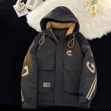 23/冬90%白鸭绒高品质连帽羽绒服工装外套2333-P320，男装羽绒服，电商A171