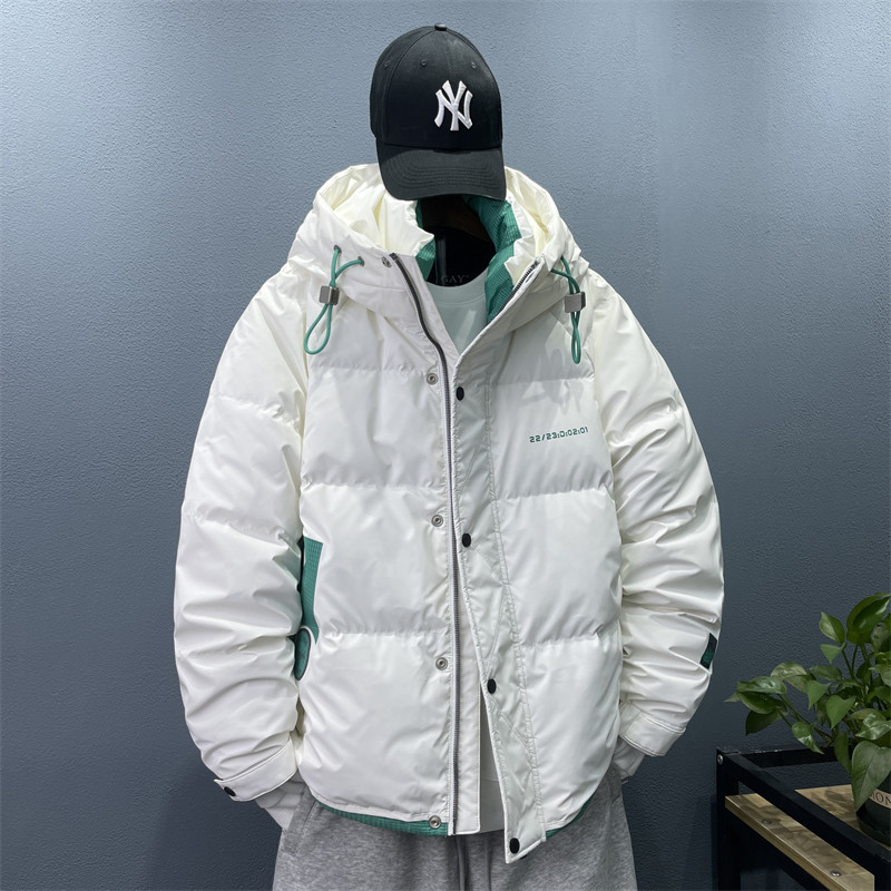 23/冬90%白鸭绒高品质连帽羽绒服潮流大码外套2207-P300,男装羽绒服,电商A171