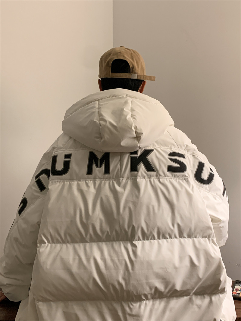 22/冬90%白鸭绒高品质连帽羽绒服潮流大码外套2239-P300控398元,男装羽绒服,电商A171