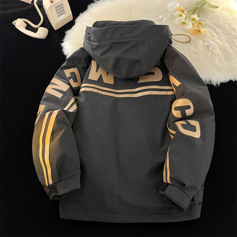 23/冬90%白鸭绒高品质连帽羽绒服工装外套2333-P320,男装羽绒服,电商A171