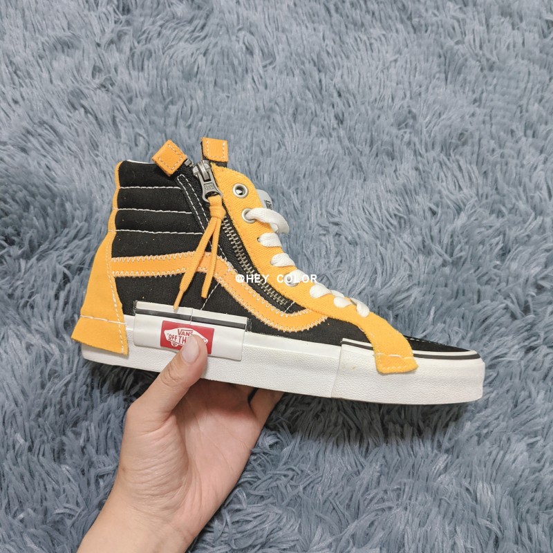 vans/范斯 sk8-hi 男女解构高帮休闲帆布鞋板鞋 vn0a3wm15fg