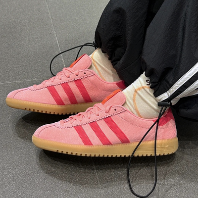阿迪达斯男女系带运动休闲鞋