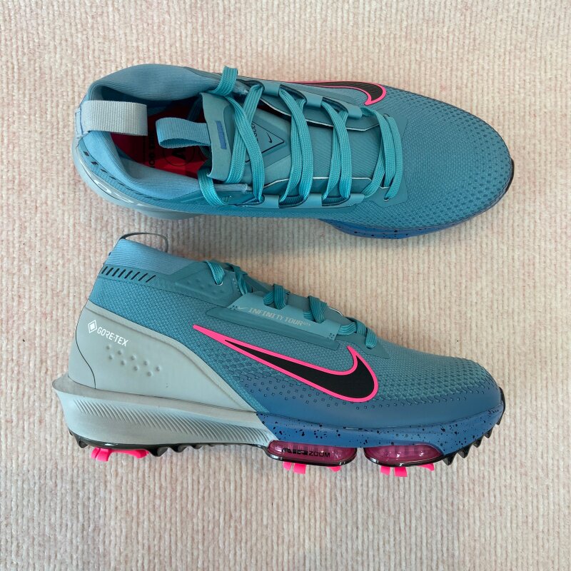 专柜正品/耐克 Infinity Tour 2 GTX 男女防水透气带钉高尔夫球鞋