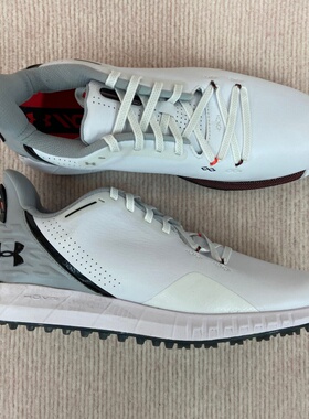 专柜正品/安德玛 HOVR Drive Spikeless 男子碎钉防水高尔夫球鞋