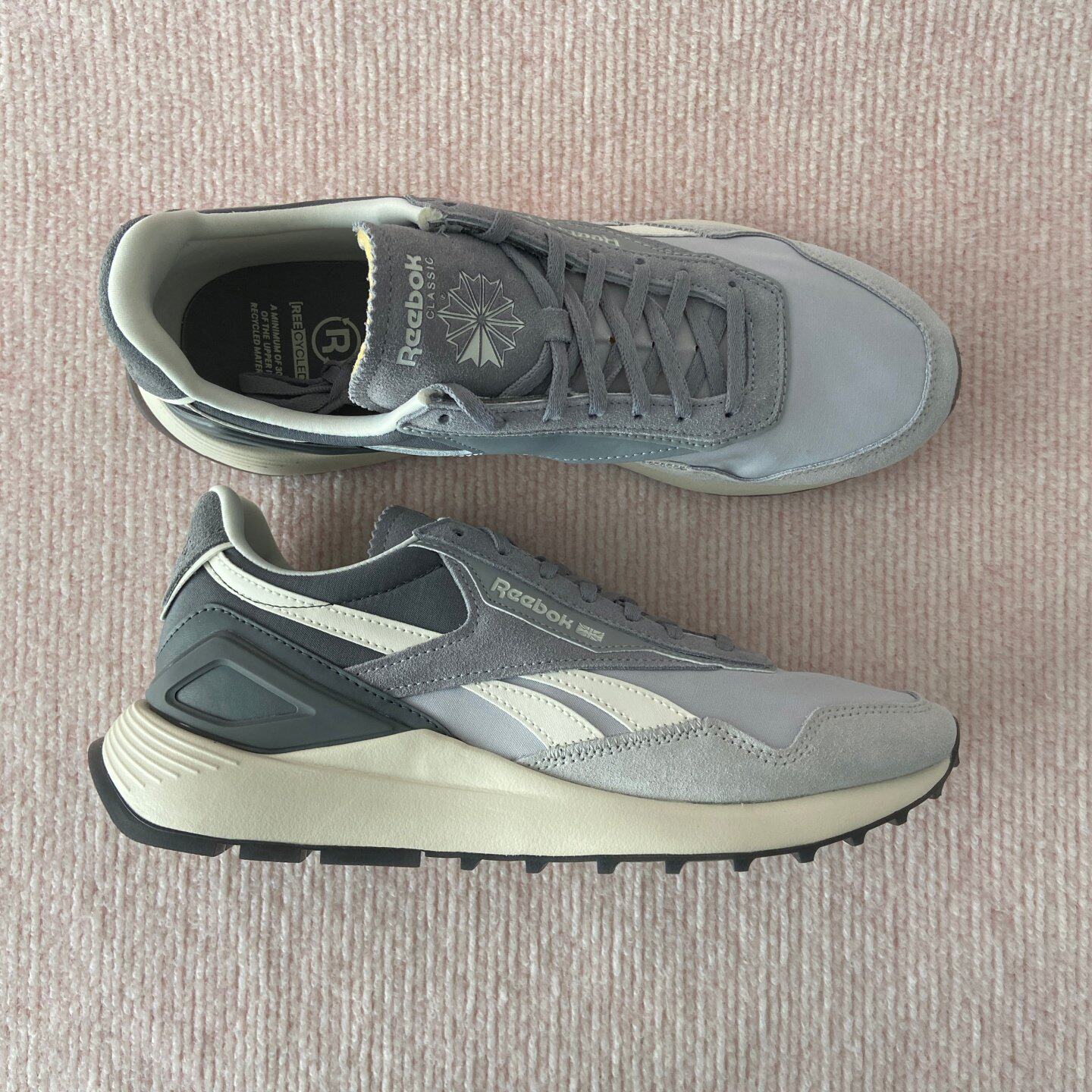 专柜正品/锐步 Classic Leather Legacy 男子复古运动休闲跑鞋