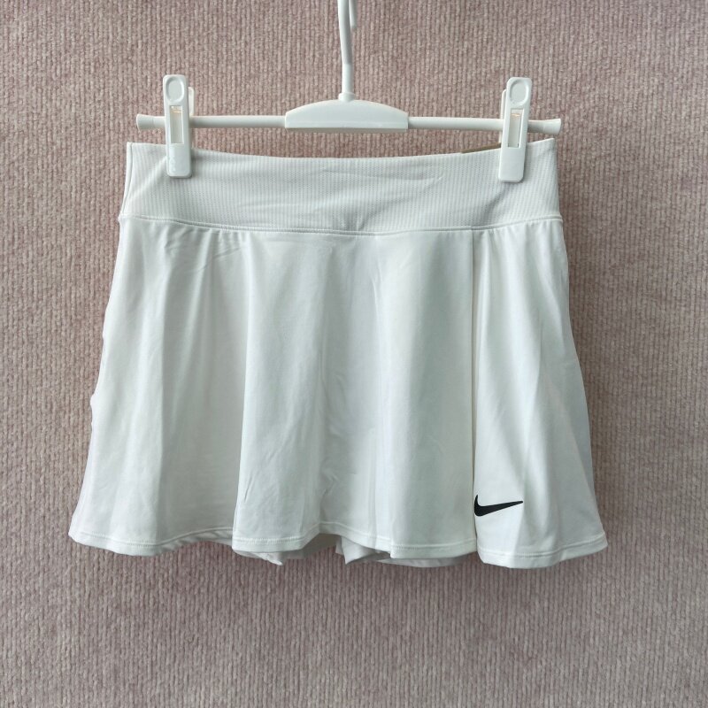 专柜正品/耐克 Court SlamDri-Fit 女子二合一带内衬速干网球裙