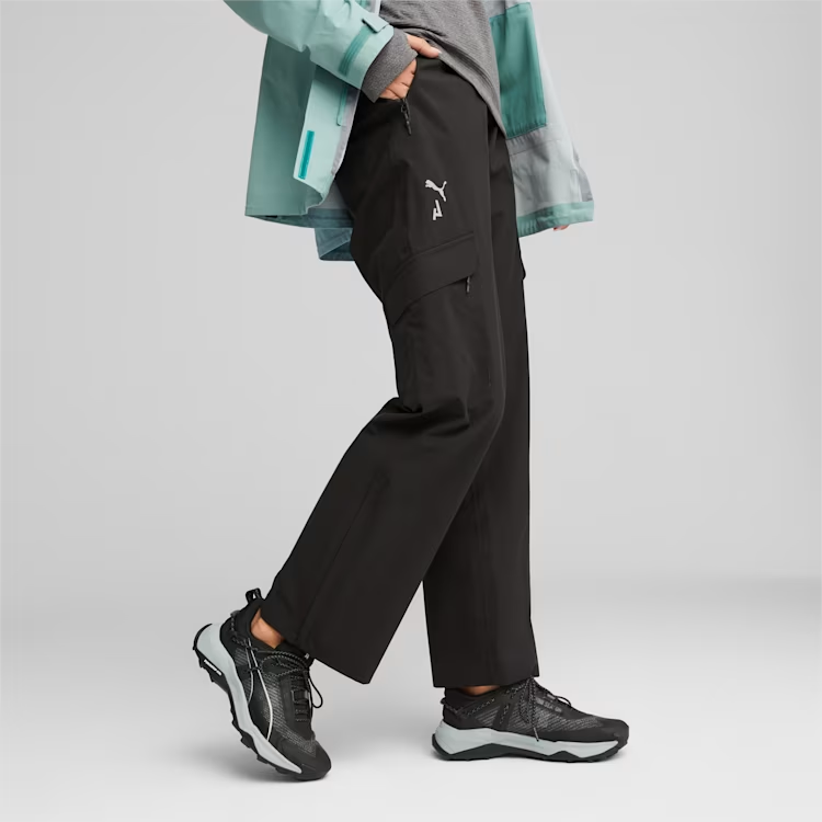 彪女子系带轻便舒适防滑户外鞋