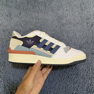 Adidas/阿迪达斯 三叶草 FORUM EXHIBIT LOW 男女休闲板鞋 FZ5596