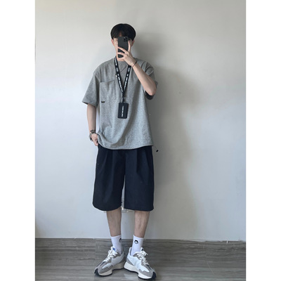 WHICHONE五分袖cityboy纯棉320G