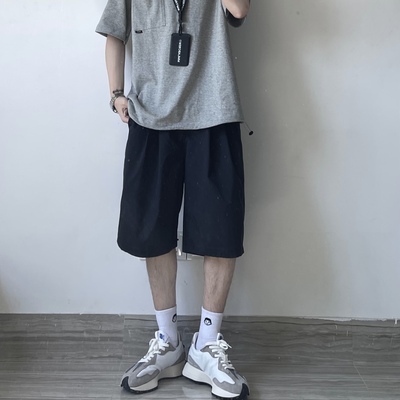 WHICHONE五分裤休闲宽松cityboy