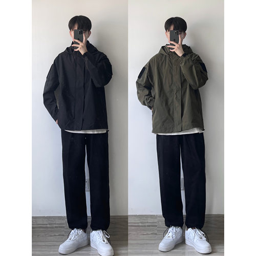 WHICHONE连帽秋冬宽松