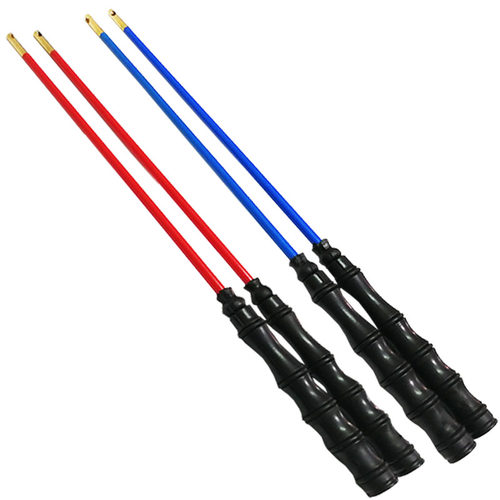 45厘米防滑竹节小摇舲单头空竹杆