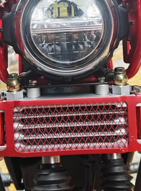 新大洲本田改装配件CC110msx125幼兽油冷套件机油冷却器散热器