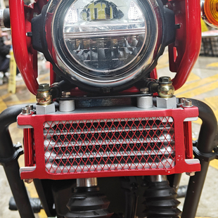 新大洲本田改装配件CC110msx125幼兽油冷套件机油冷却器散热器