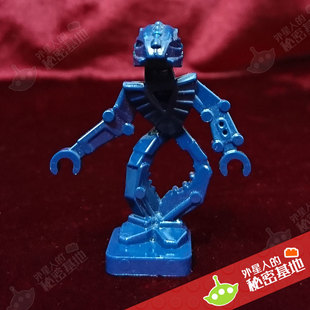 乐高 LEGO 美特吕战士 雕像机器人 蓝色 绝版稀有人仔 生化战士