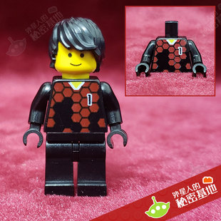 乐高 lego 绝版超稀有 人仔身体零件 城市 足球员身体 运动员衣服