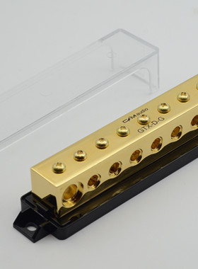 CMaudio 钢铁侠 GTX-D-G紫铜镀金地线排 音响专线 零 火 地线