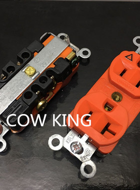 美国HUBBELL IG5362 库存 FS 3 磷铍紫铜 电源插座