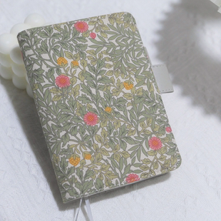 ins 礼物 书衣 便携 封套 布面 手账 森林绿 hobo适配 迷草