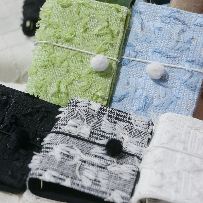 躲在耳里|限量毛呢活页|复古蓝棕编织高级精致氛围重工手帐本m5a7,文具电教/文化用品/商务用品,手帐/日程本/计划本,淘宝优惠券,粉丝福利购,淘宝优惠卷