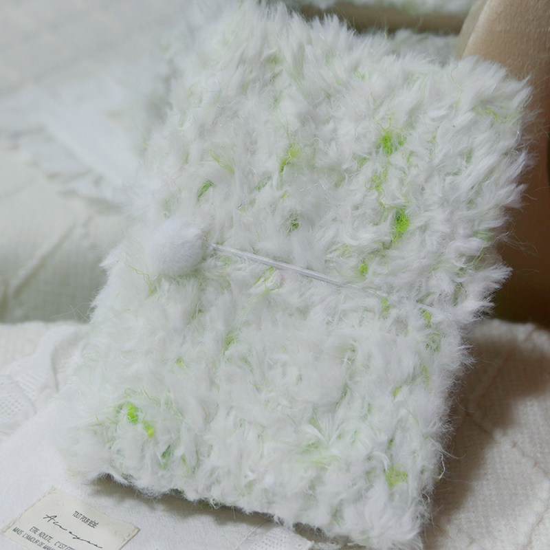 躲在耳里|手工毛线|毛茸茸清新绿可爱精致高级氛围重工手帐本m5a7,文具电教/文化用品/商务用品,手帐/日程本/计划本,淘宝优惠券,粉丝福利购,淘宝优惠卷