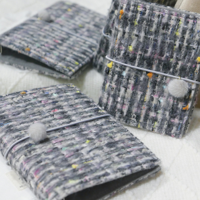 躲在耳里|限量毛呢活页|简约淡雅高级灰色小众氛围重工手帐本m5a7,文具电教/文化用品/商务用品,手帐/日程本/计划本,淘宝优惠券,粉丝福利购,淘宝优惠卷